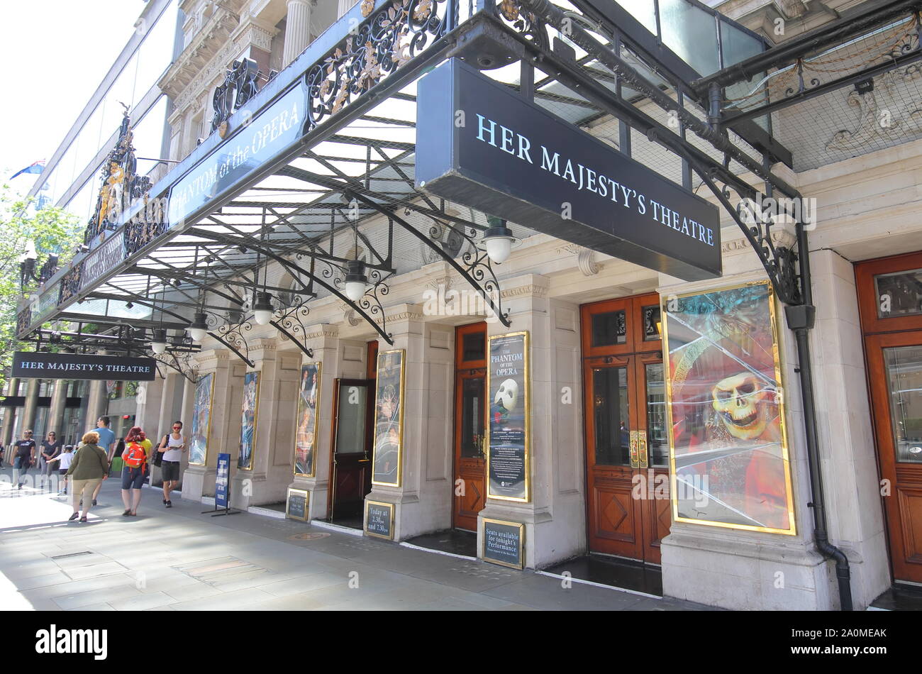 Her majestys theatre london Banque de photographies et d’images à haute
