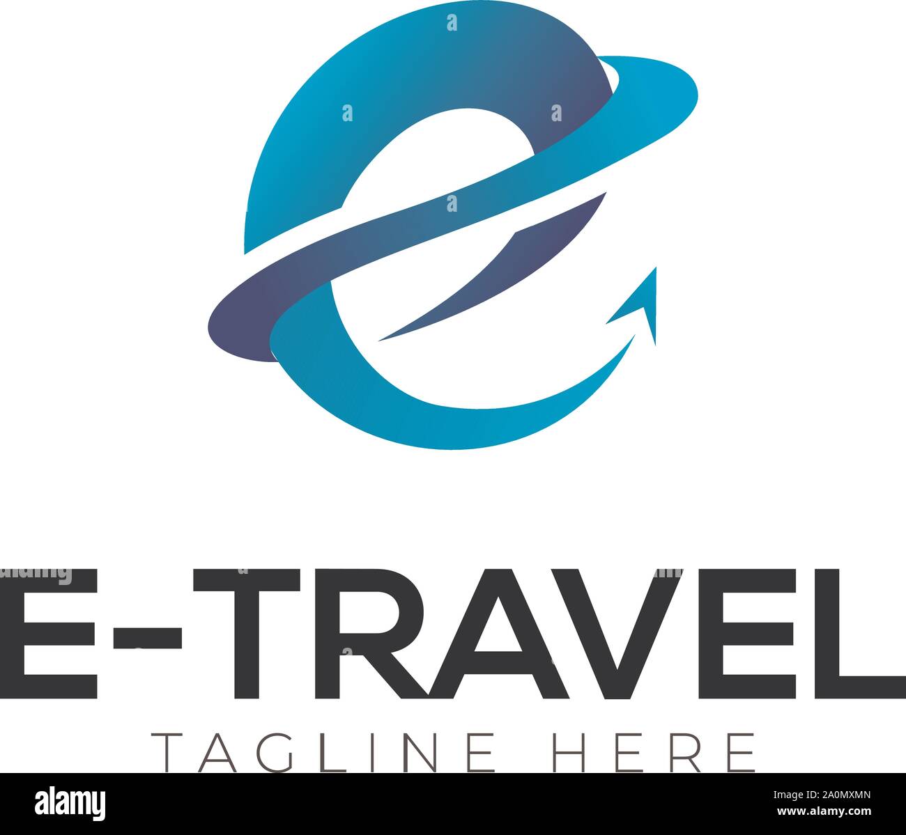 Résumé lettre initiale E logo Design Illustration de Vecteur