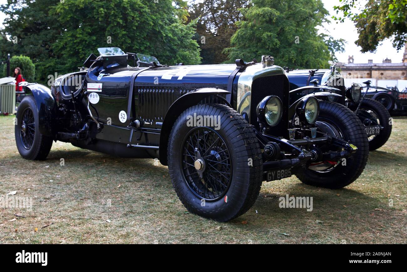 1931 Bentley 2 Seat Tourer 2019 Ouvert au Concours d'élégance à Blenheim Palace Banque D'Images