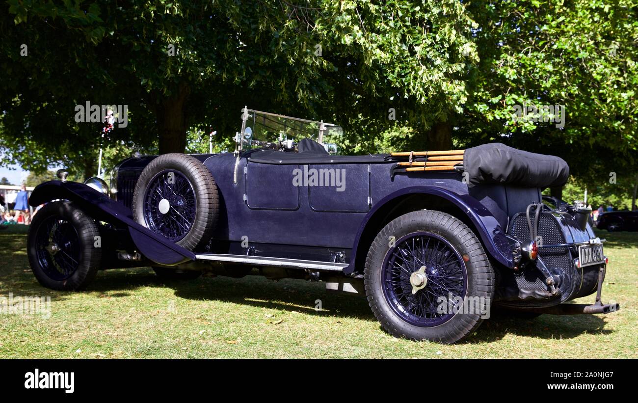 1930 Bentley Speed Six 6 1/2 litre Le Mans Replica au 2019 Concours d'elégance à Blenheim Palace, Oxfordshire Banque D'Images