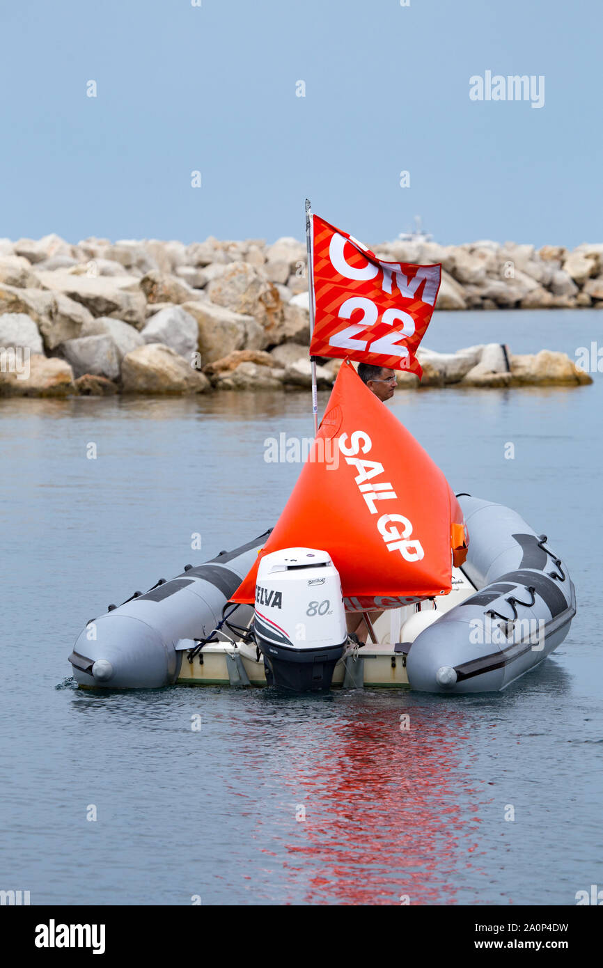 Sail GP à Marseille Banque D'Images