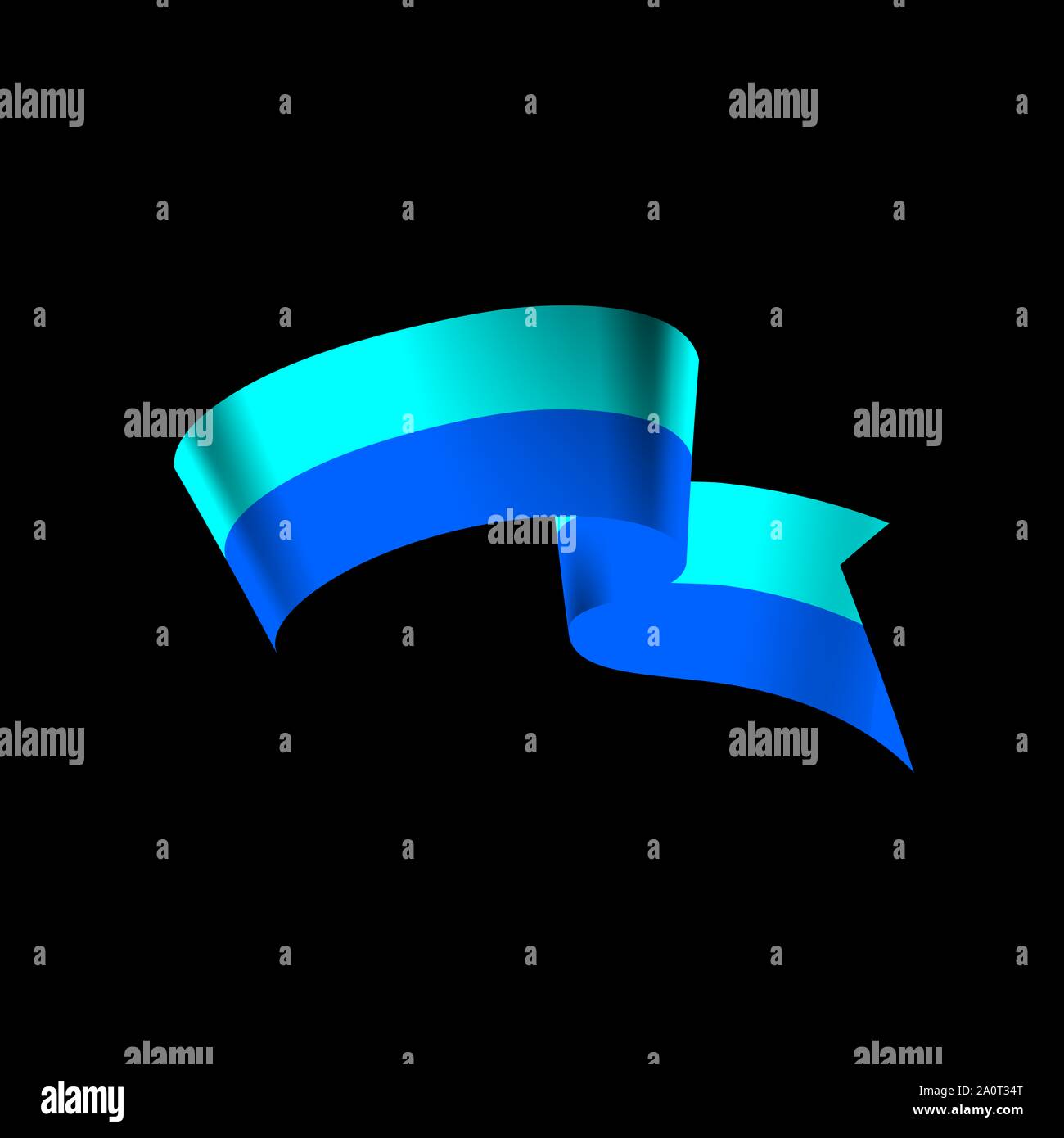 Allemagne drapeau, vector illustration sur un fond blanc. Banque D'Images