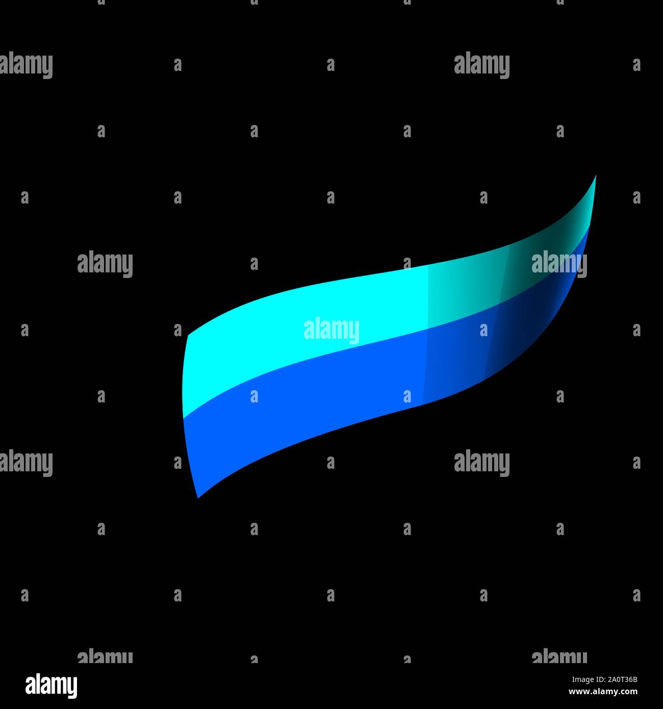 Allemagne drapeau, vector illustration sur un fond blanc. Banque D'Images