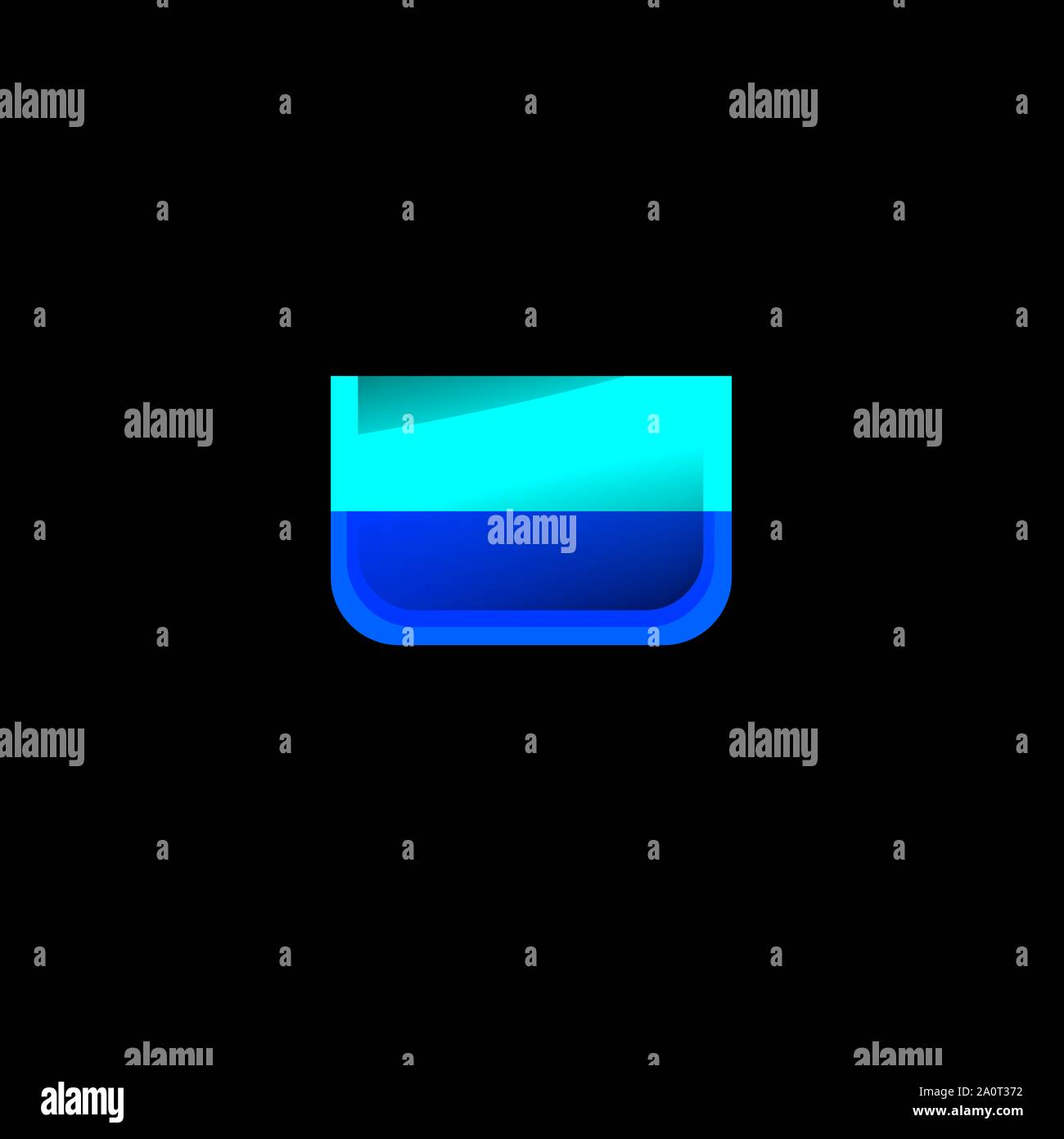 Allemagne drapeau, vector illustration sur un fond blanc. Banque D'Images