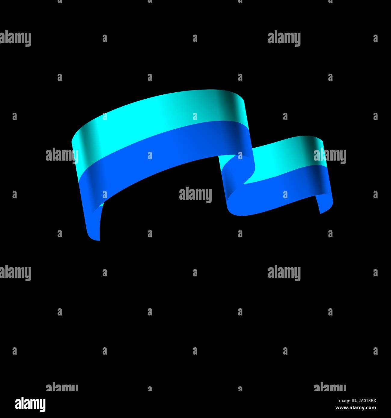 Allemagne drapeau, vector illustration sur un fond blanc. Banque D'Images