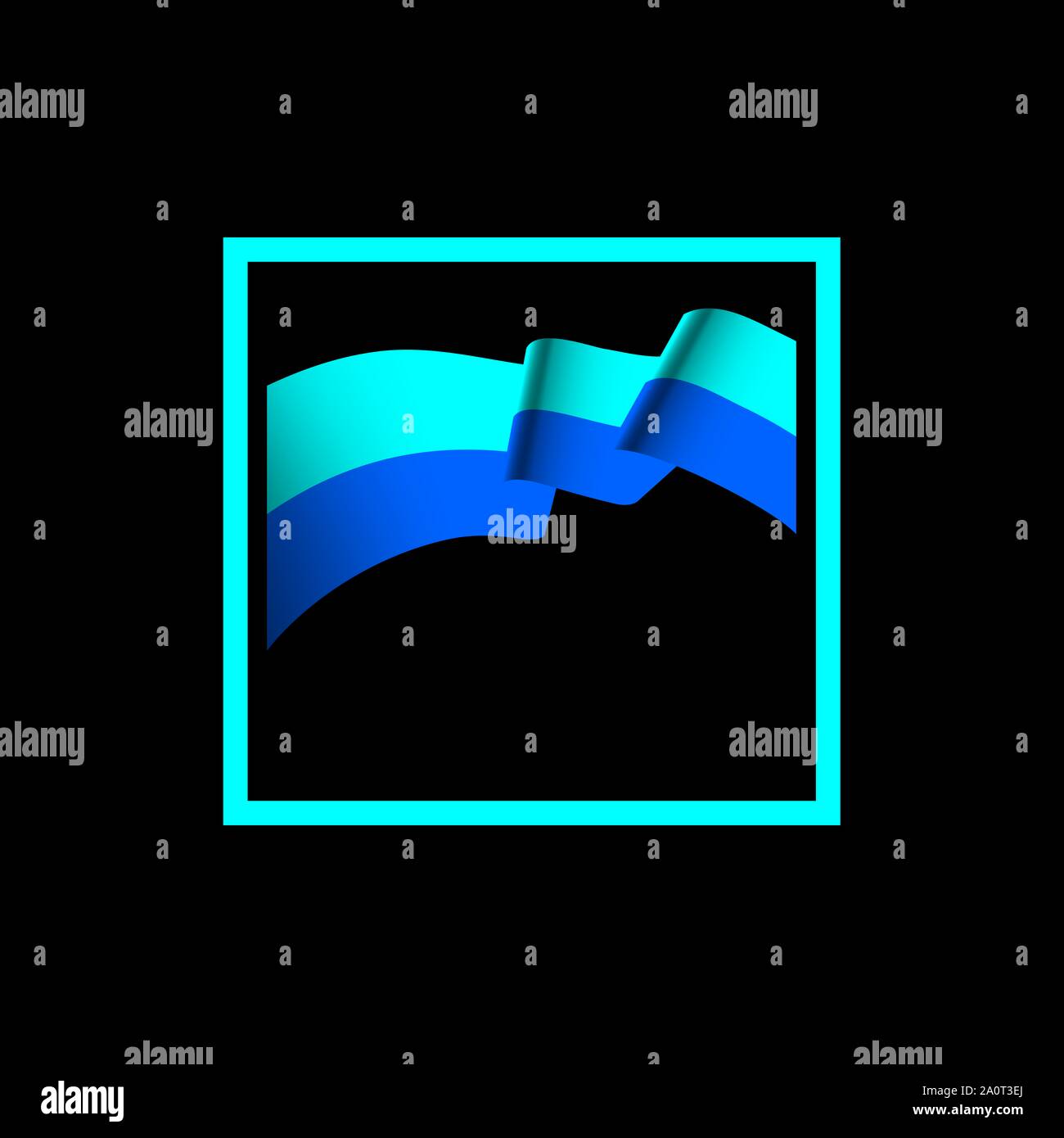 Allemagne drapeau, vector illustration sur un fond blanc. Banque D'Images