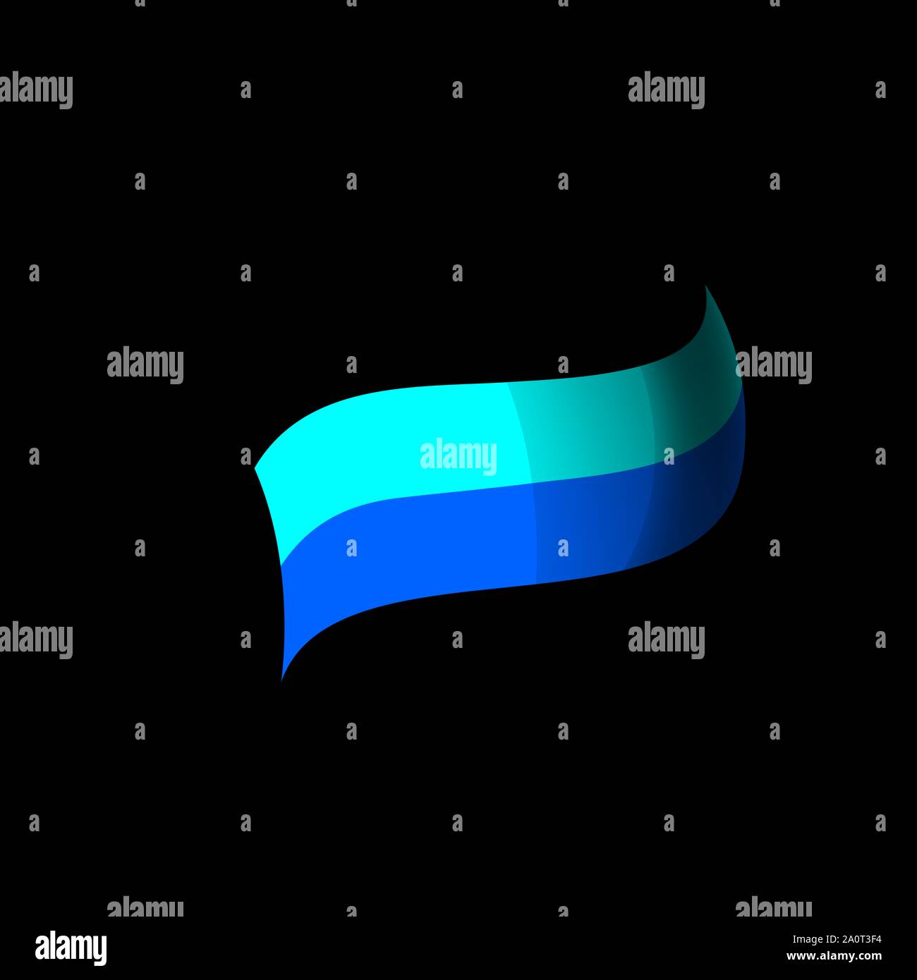 Allemagne drapeau, vector illustration sur un fond blanc. Banque D'Images