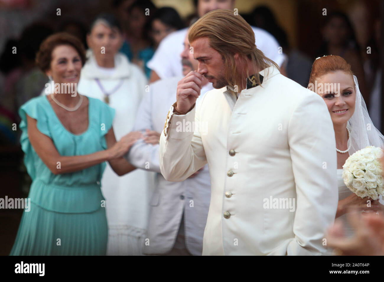Alvarado Veracruz Aspectos De La Filmacion De La Telenovela La Tempestad Producida Por Salvador Mejia Y Protagonizada Por William Levy Y Ximena Navarrete Asi Mismo Dentro Del Elenco Se Encuentra Laura Carmine