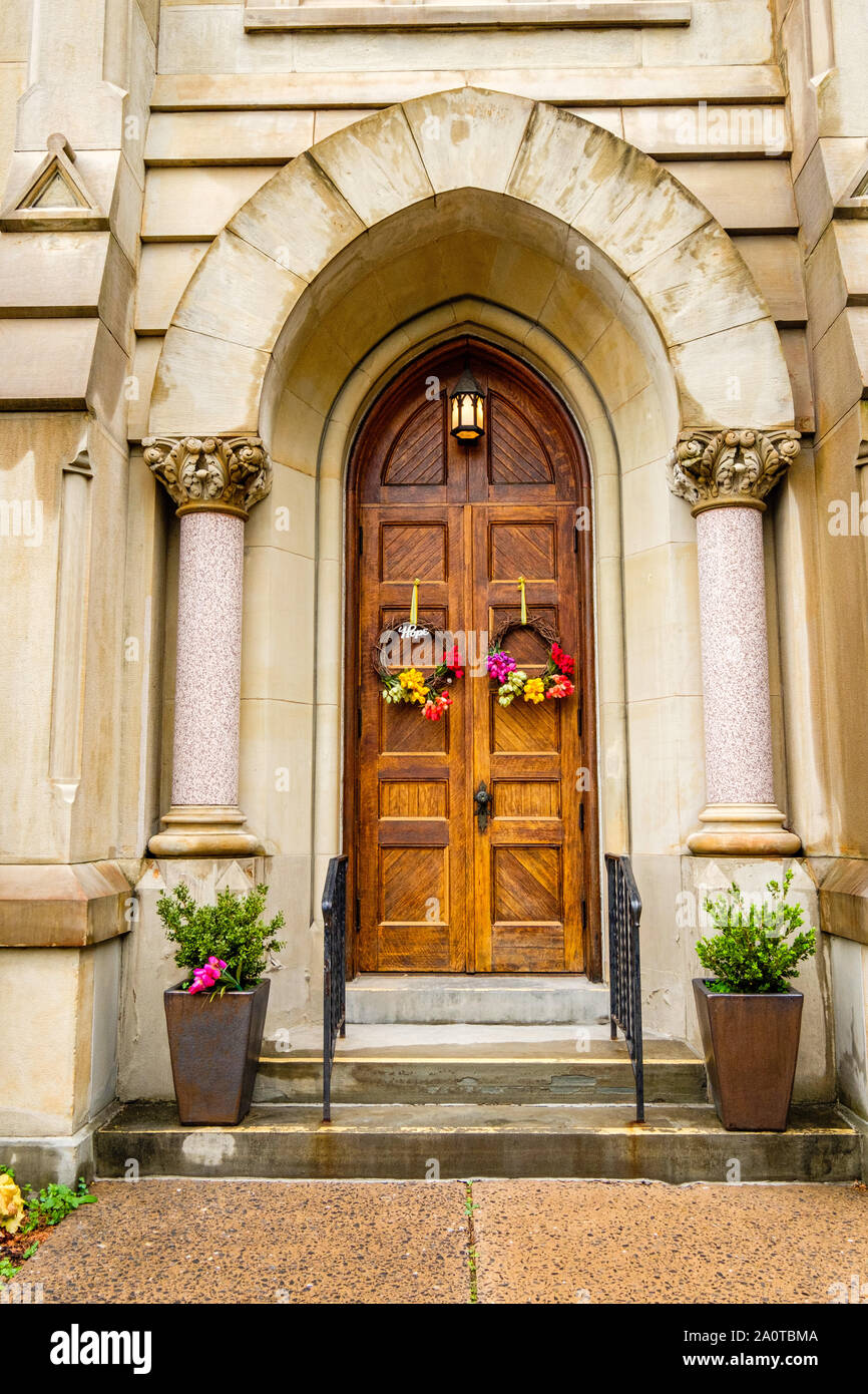 Memorial United Methodist castor 42, 3e Rue Sud, Lewisburg, Pennsylvanie Banque D'Images