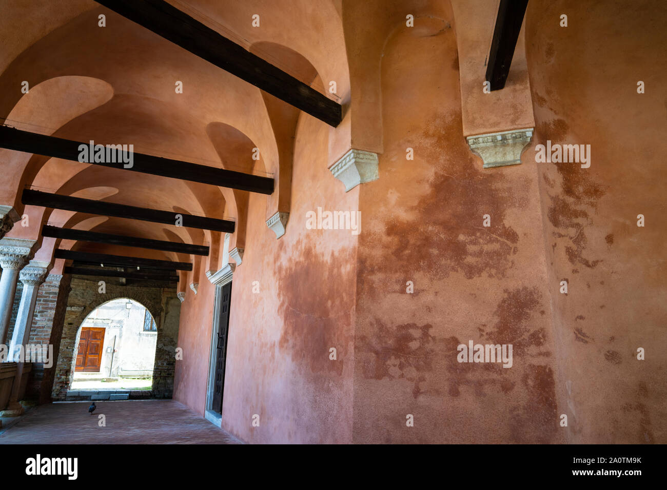 La cathédrale de Torcello - Église de Santa Maria Assunta (Basilica di Santa Maria Assunta), Torcello, Italie Banque D'Images