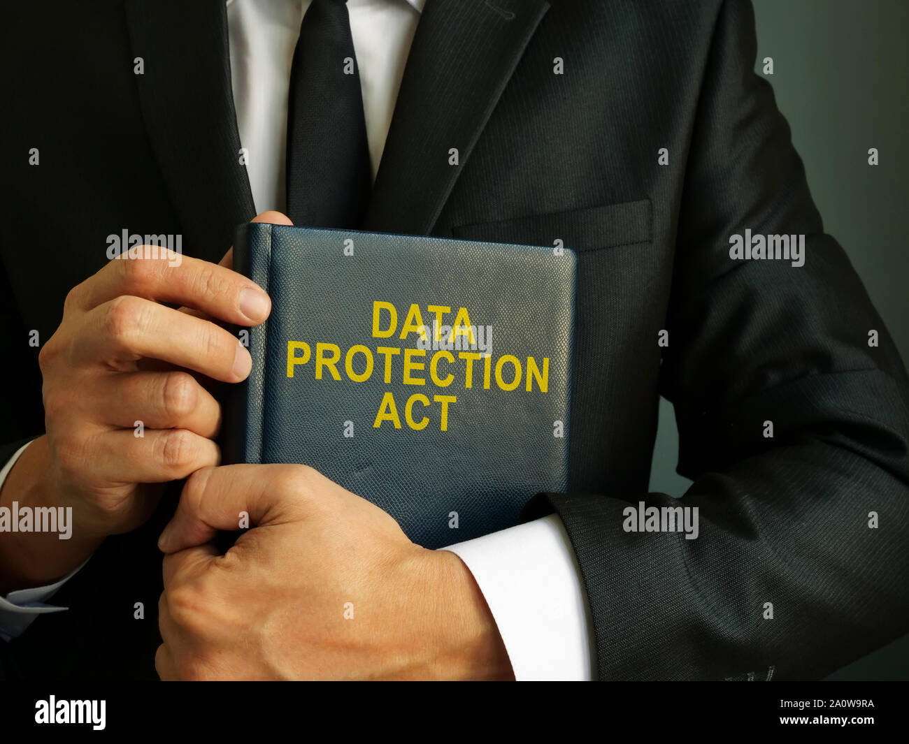 Avocat est maintenant sur la protection des données d'adresses. Banque D'Images