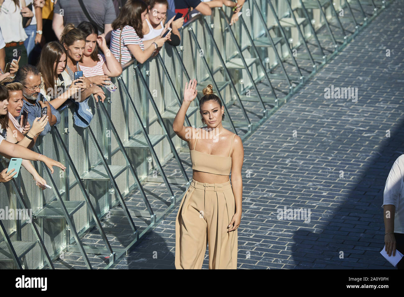 22 septembre 2019, Madrid, Madrid, Espagne : Blanca Suarez est allé(e) à 'El verano que vivimos' Photocall au cours de 67ème Festival du Film de San Sebastian au Palais Kursaal le 22 septembre 2019 à San Sebastian, Espagne (Image Crédit : © Jack Abuin/Zuma sur le fil) Banque D'Images