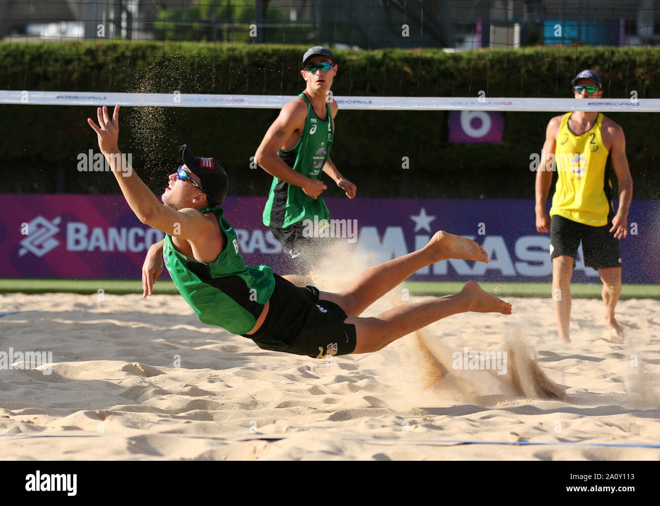 Tour du monde de volleyball de plage fivb 2016 Banque de photographies et d’images à haute