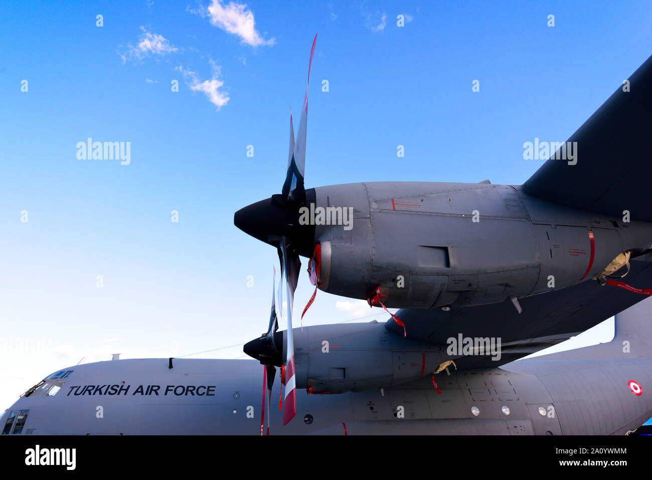 Teknofest 2019 technologies de l'armée de l'air militaire afficher dans l'aéroport Atatürk, Istanbul, Turquie. 21 septembre, 2019 Banque D'Images