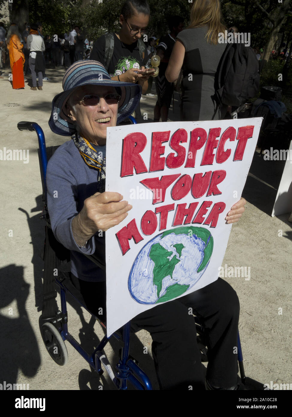 New York City, USA. 20 Septembre, 2019, le climat grève Banque D'Images