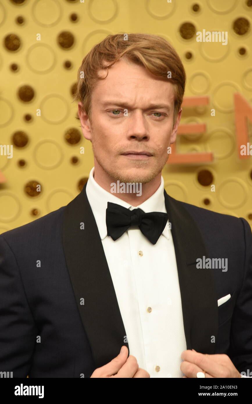 Septembre 22, 2019, Los Angeles, Californie, USA : Alfie Allen lors d'arrivées tapis rouge pour la 71e Emmy Awards, au théâtre. (Crédit Image : © Kathy Hutchins/Zuma sur le fil) Banque D'Images