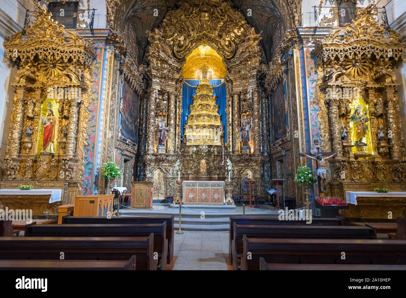 L'église Igreja dos Carmelitas Porto Portugal Banque D'Images