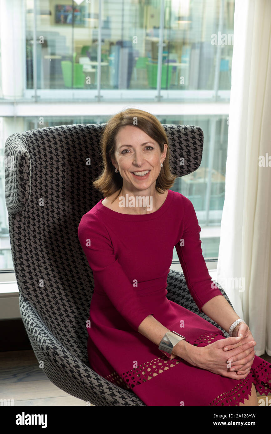 Dame Helena Morrissey, un militant et financier britannique, est pressenti pour être le prochain gouverneur de la Banque d'Angleterre. Banque D'Images