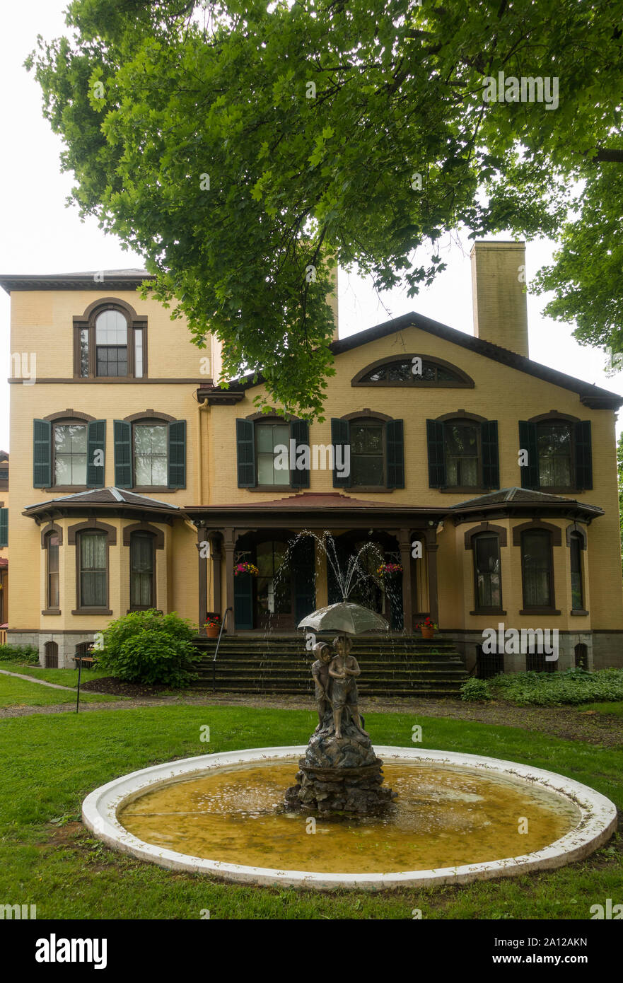 Seward House Museum à Auburn NY Banque D'Images