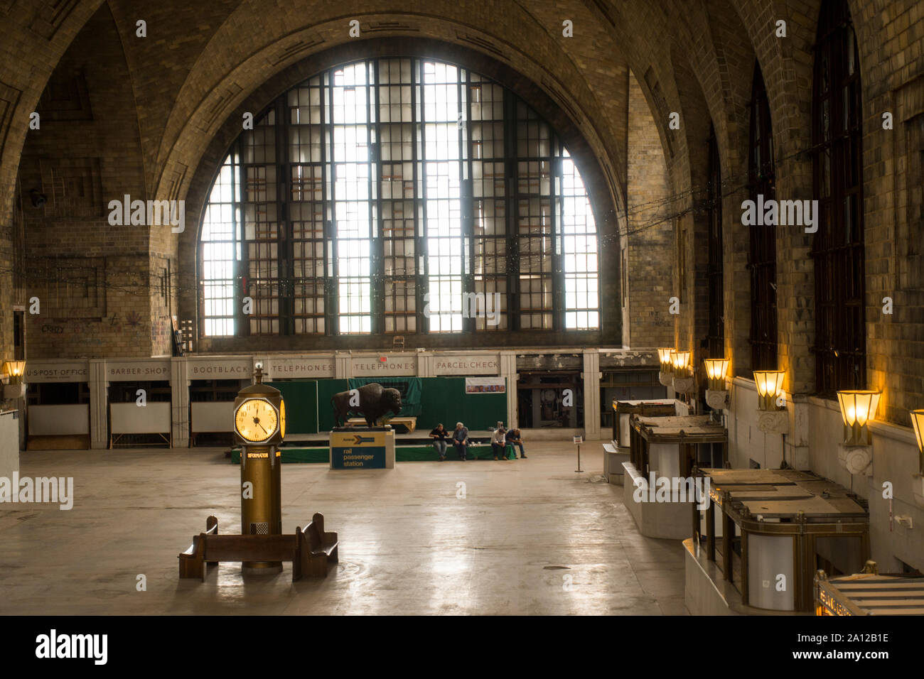 Gare De Buffalo Central Terminal Buffalo New York Banque D'Images
