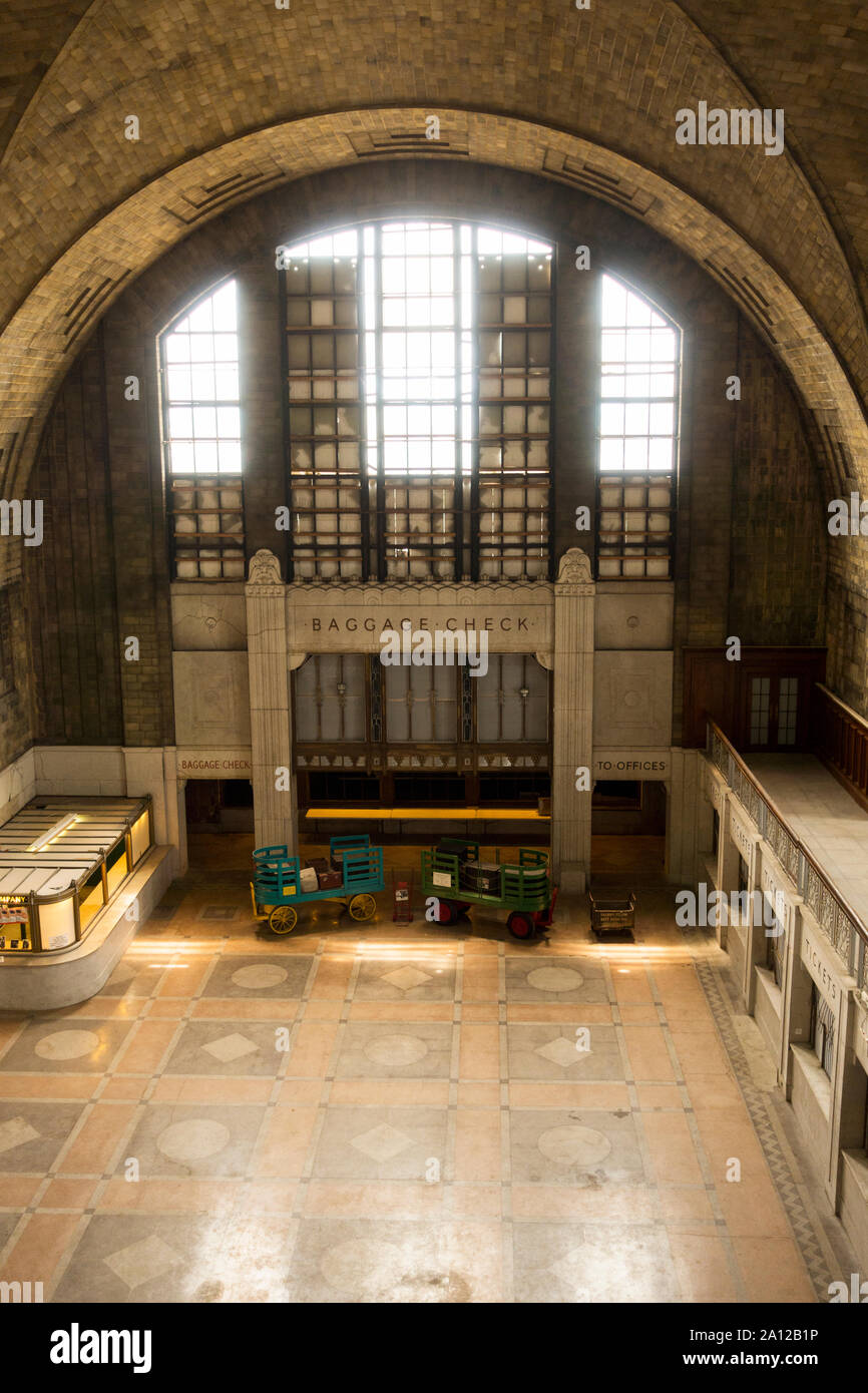 Gare De Buffalo Central Terminal Buffalo New York Banque D'Images