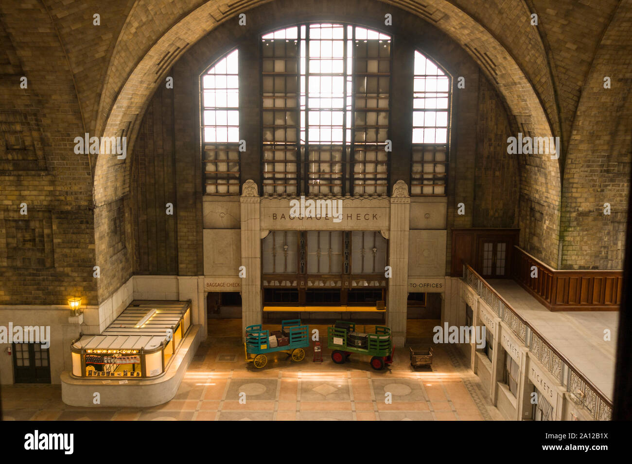Gare De Buffalo Central Terminal Buffalo New York Banque D'Images