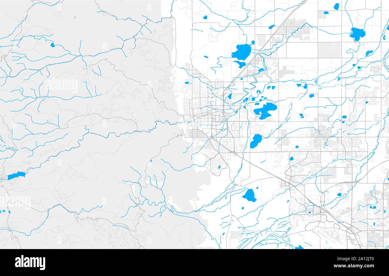 Riche carte de la zone de vecteur détaillées Boulder, Colorado, USA. Modèle de carte pour la décoration. Illustration de Vecteur