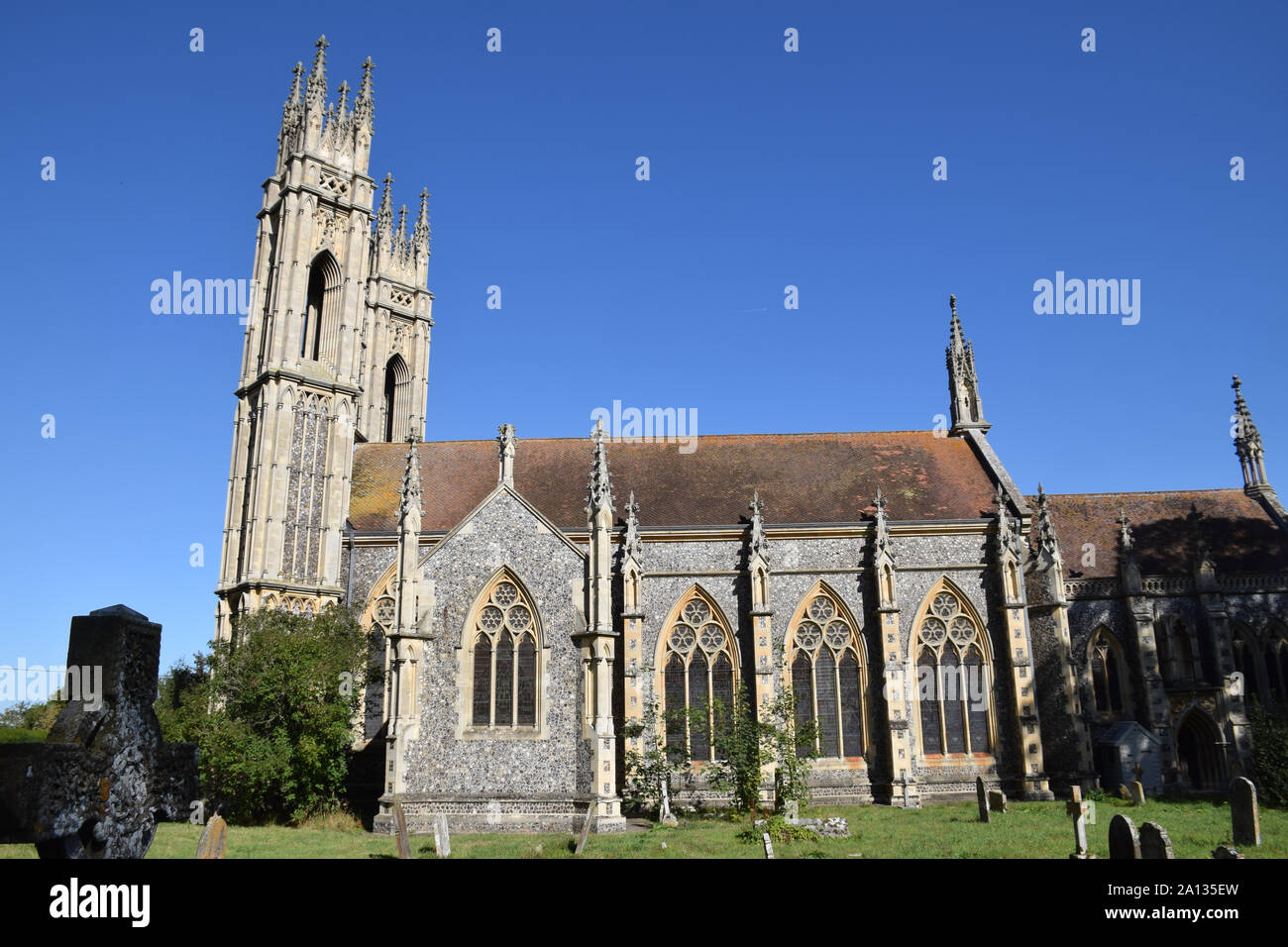 St Michel Archange, église sauvée par les Églises Conservation Trust. Booton, Norfolk, UK Sep 2019 Banque D'Images