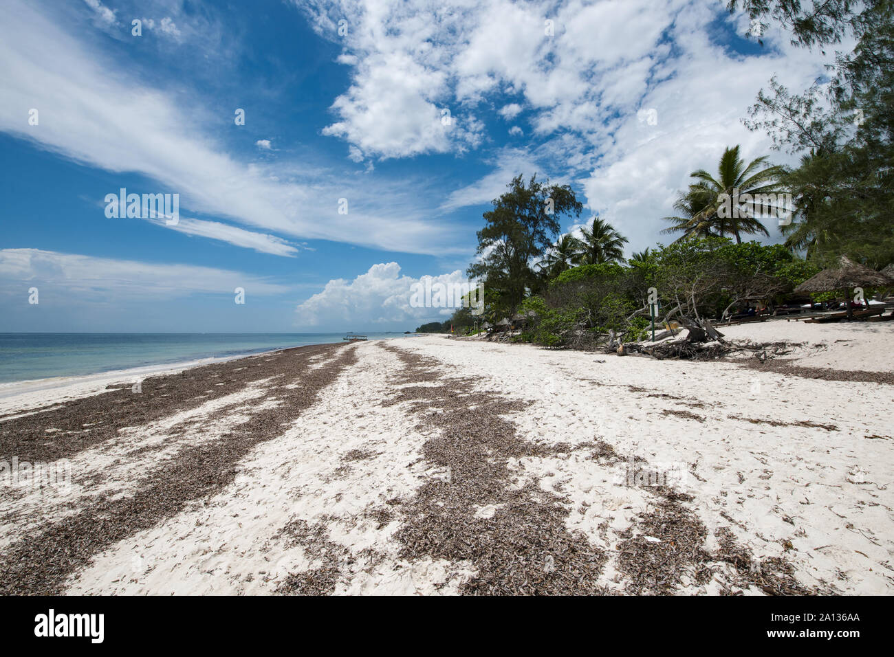 Plage de Watamu Kenya Afrique Banque D'Images