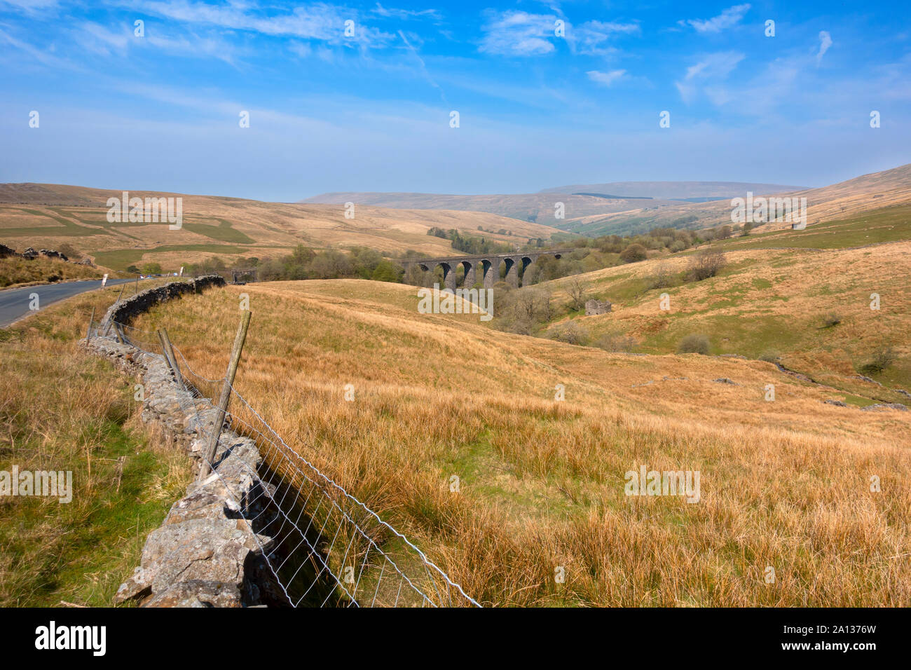 Tête de dent, viaduc ferroviaire de Carlisle s'installer, Yorkshire Banque D'Images