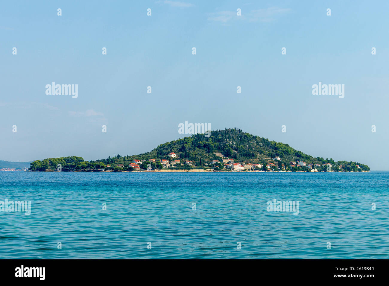 Île croate Banque D'Images