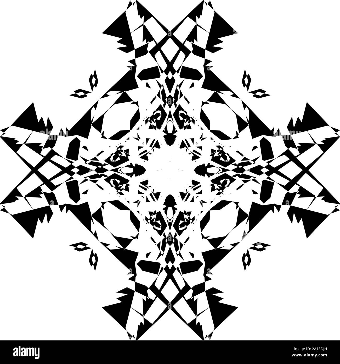 Plaid arabesque arabesque diamant illusion inspirée par strukture abstract art déco coupe illustration sur fond transparent Illustration de Vecteur
