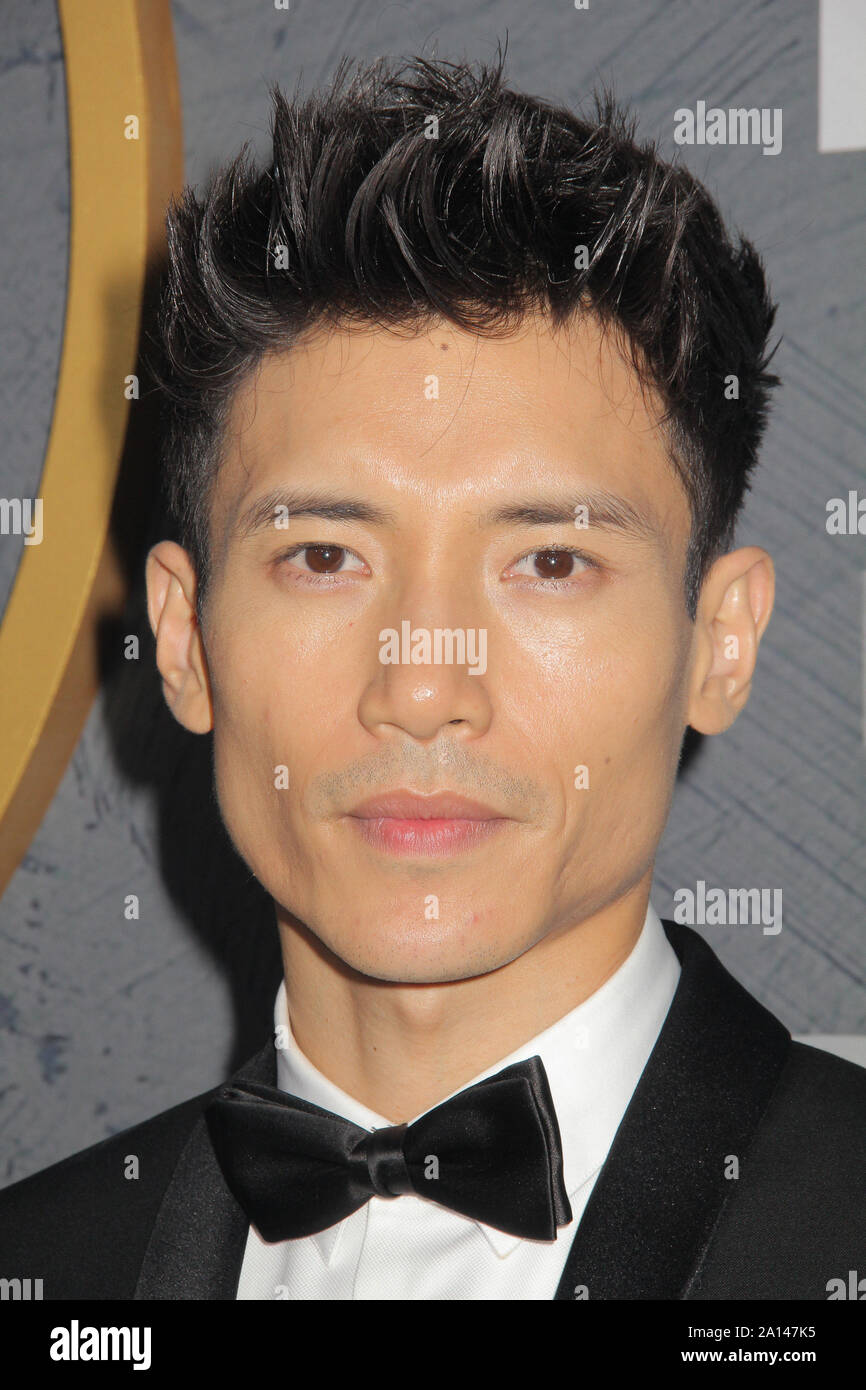 West Hollywood, CA, USA. 22 Sep 2019. Manny Jacinto 09/22/2019 La 71e Primetime Emmy Awards annuels HBO après soirée tenue au Centre de design pacifique de West Hollywood, CA Photo par Izumi Hasegawa/HollywoodNewsWire.co Crédit : Hollywood News Wire Inc./Alamy Live News Banque D'Images