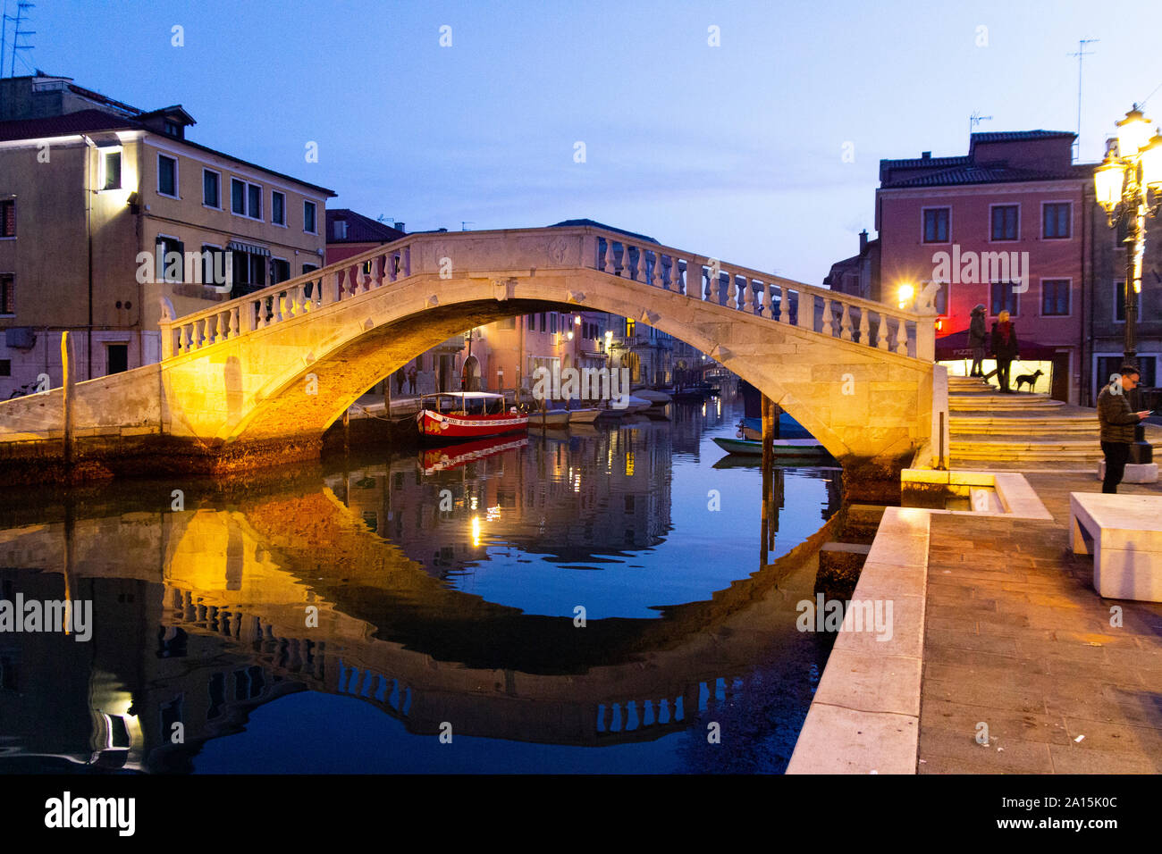 Ponte Vigo, Venetto Banque D'Images