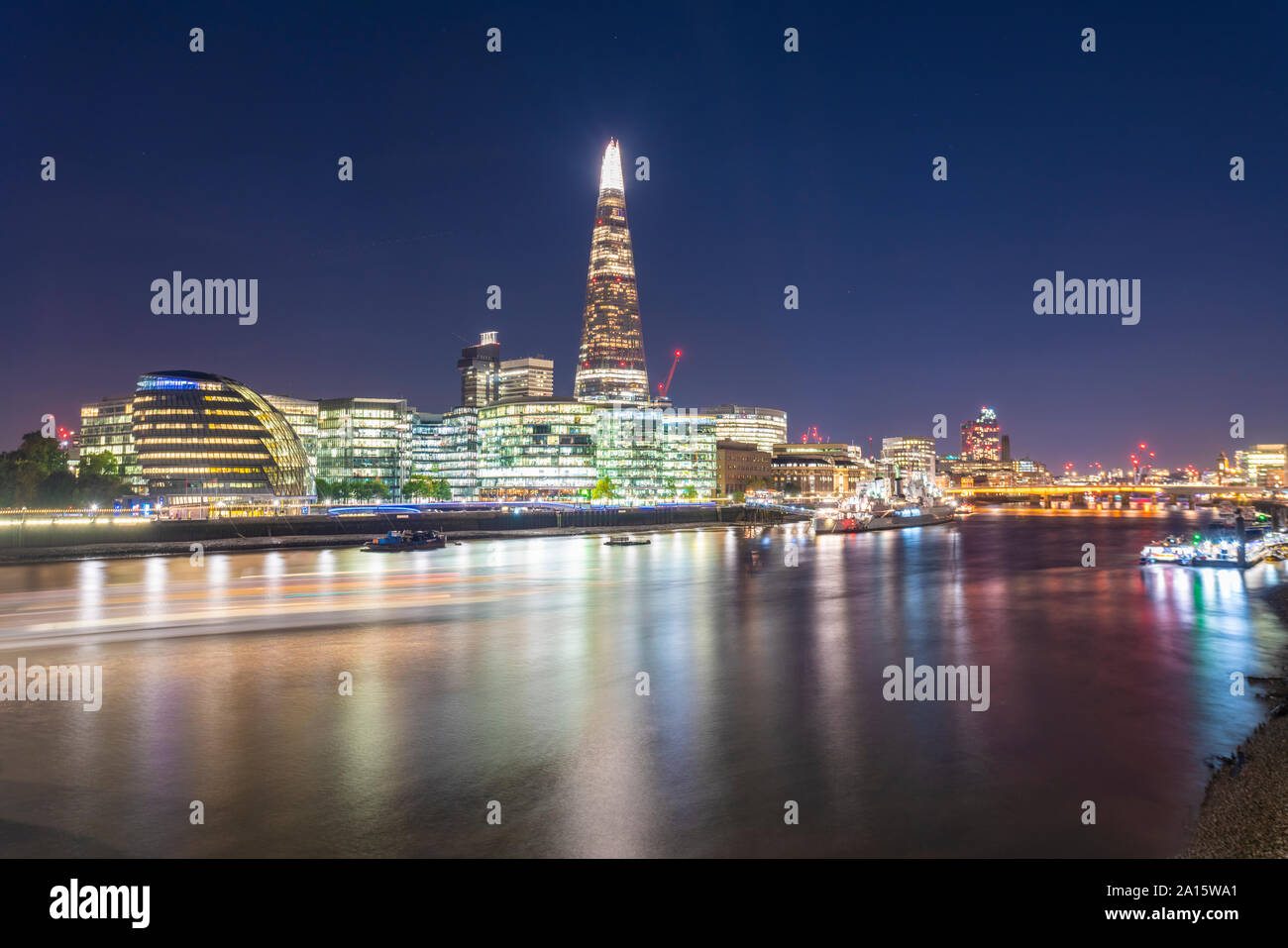 Des toits de Londres City avec le tesson , , Londres, Royaume-Uni Banque D'Images