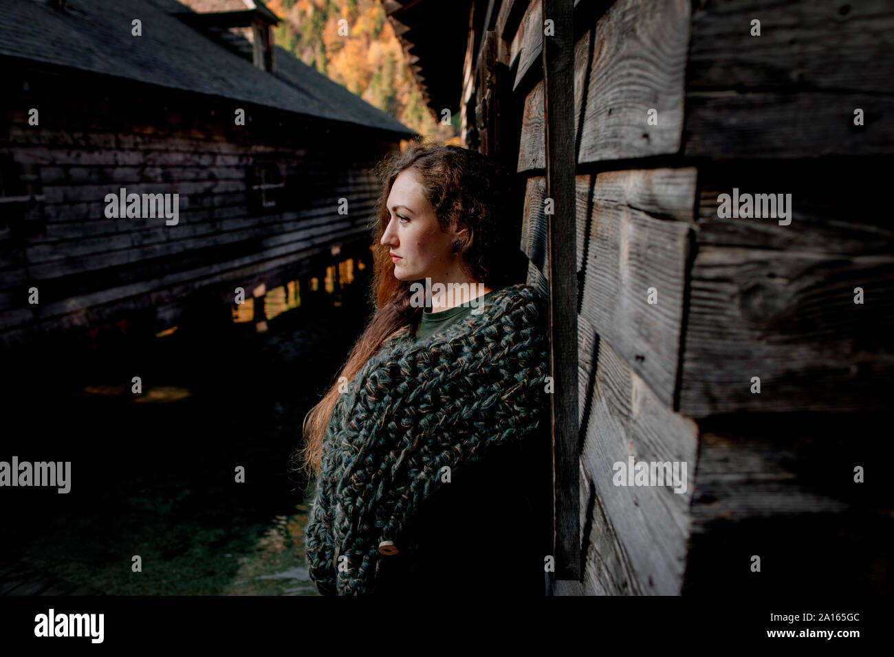 Portrait de femme à travers l'Europe de l'Est Banque D'Images