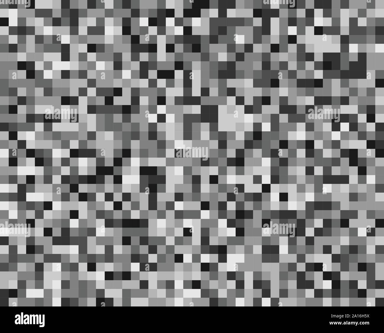 Bloc de pixels carrés pixelisées, modèle mosaïque aléatoire / contexte fusion grille à damiers., maille. shuffle, diffusion diffuse des carrés. fond matrix. geo Illustration de Vecteur