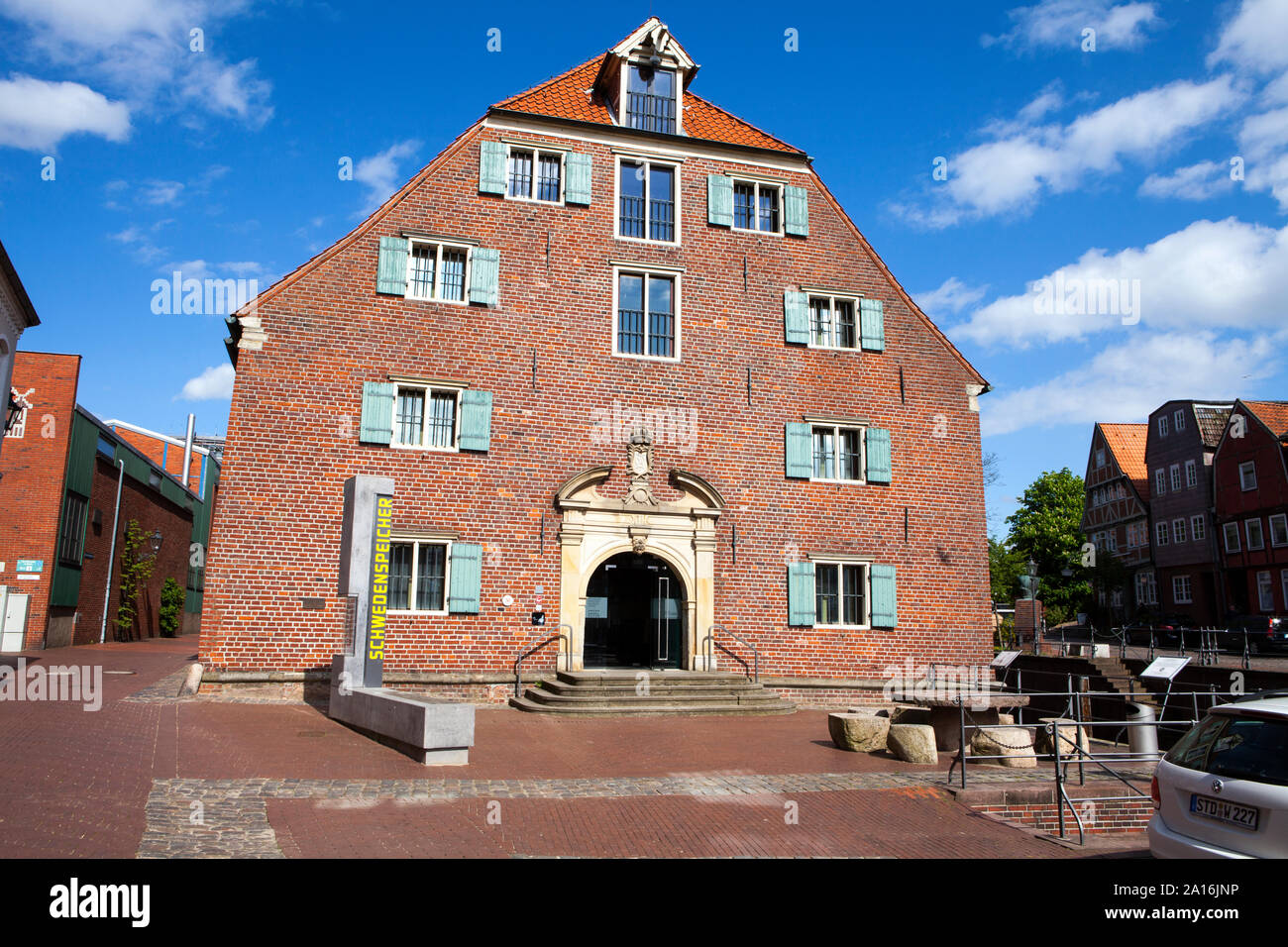 Le Musée d'entrepôt suédois, Stade, Basse-Saxe, Allemagne, Europe Banque D'Images