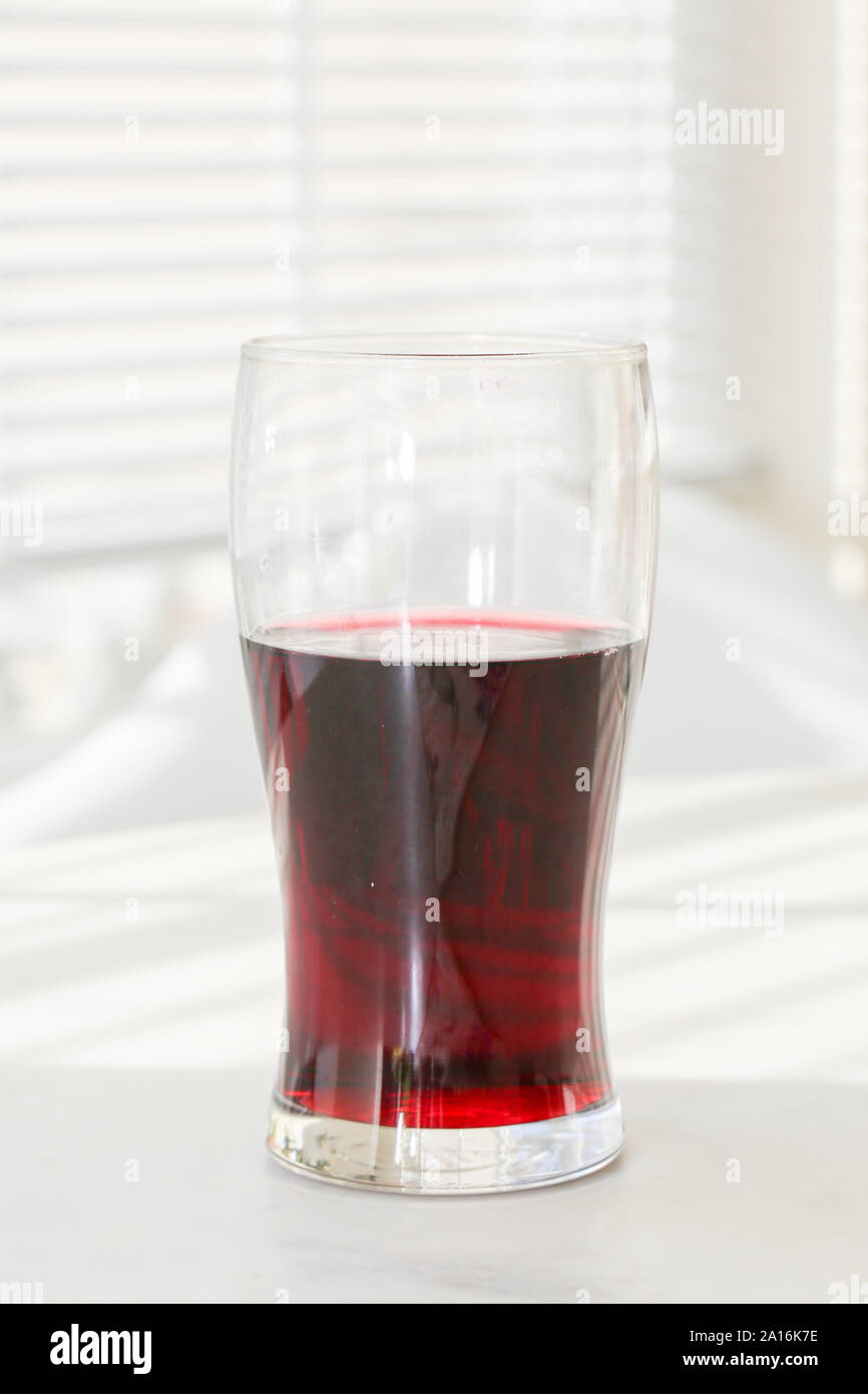 Verres à jus - Image isolée Banque D'Images
