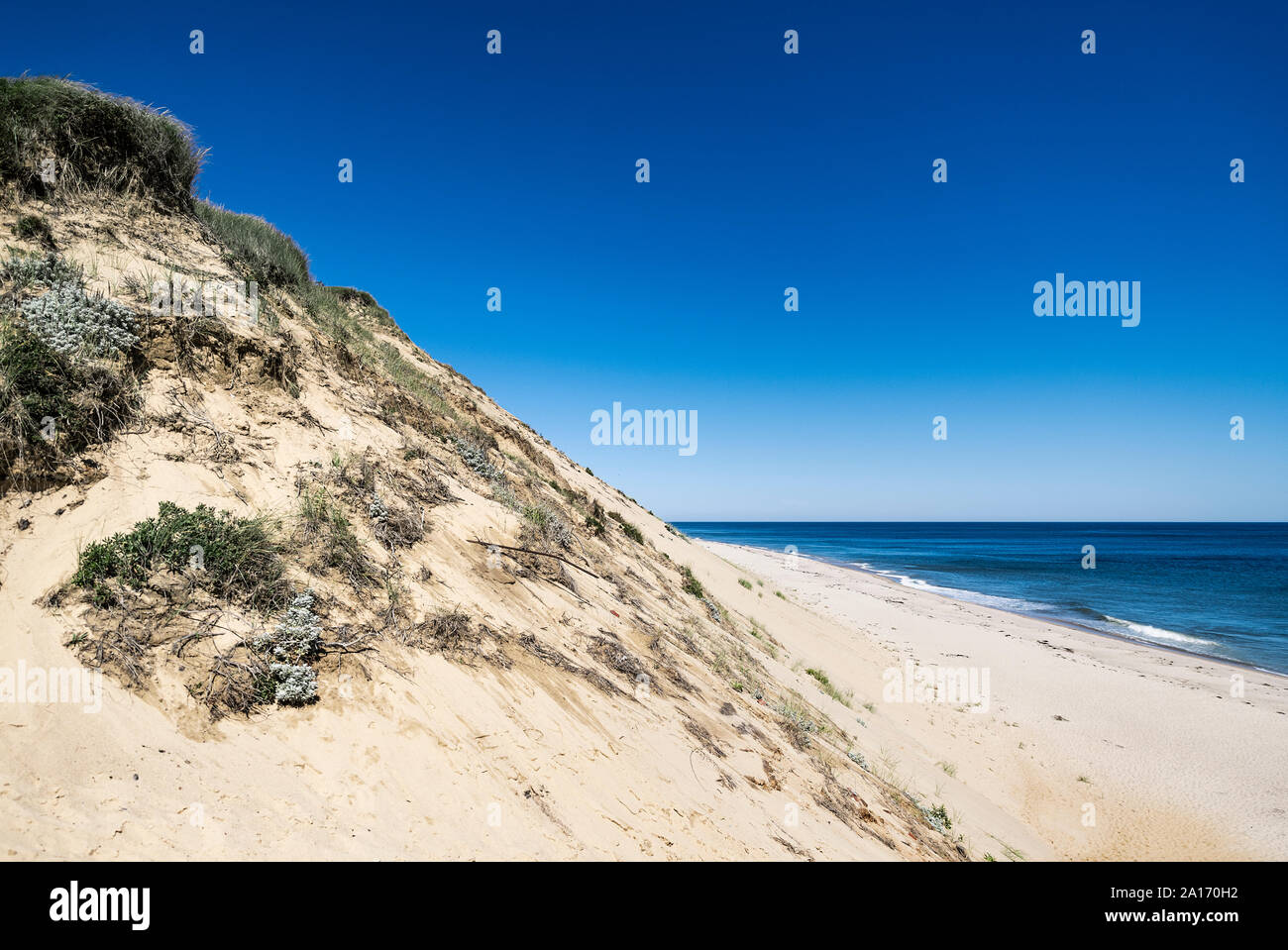 Plage Long Nook, Truro, Cape Cod, Massachusetts, États-Unis. Banque D'Images