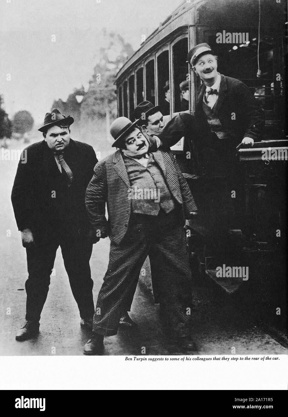 Ben Turpin - Affiche promotionnelle - Silent Movie Era Banque D'Images