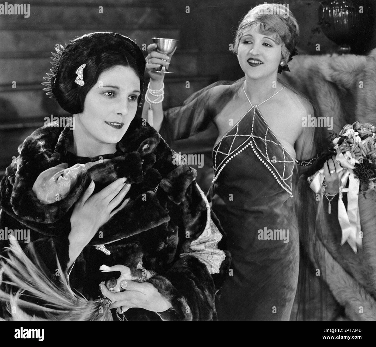 Samedi soir - Affiche promotionnelle - Silent Movie Era Banque D'Images