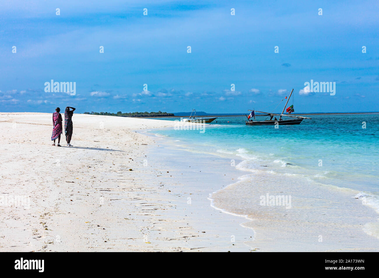 Kendwa, Zanzibar-March 4, 2019 : les gens à la voile à Masai sur plage de Kendwa Banque D'Images Kendwa, Zanzibar-March 4, 2019 : les gens à la voile à Masai sur plage de Kendwa Banque D'Images
