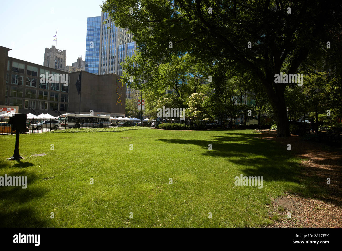 Aire de Seneca Park de Chicago, dans l'Illinois, États-Unis d'Amérique Banque D'Images