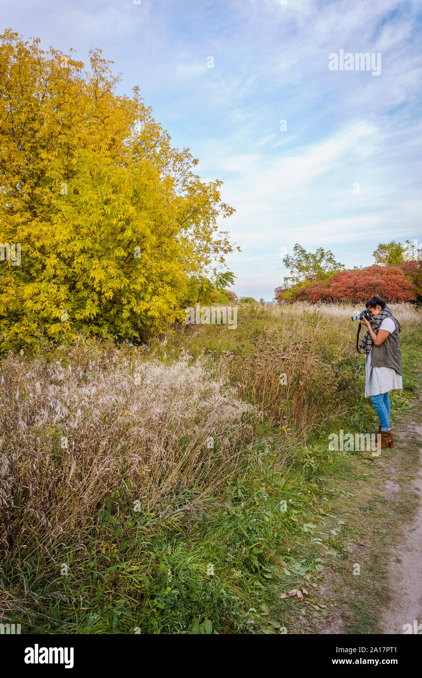 Scarborough, Toronto, Canada - belle nature parcs pendant la saison d'automne, d'attirer les amateurs de photographie et aux amateurs de belles images Banque D'Images