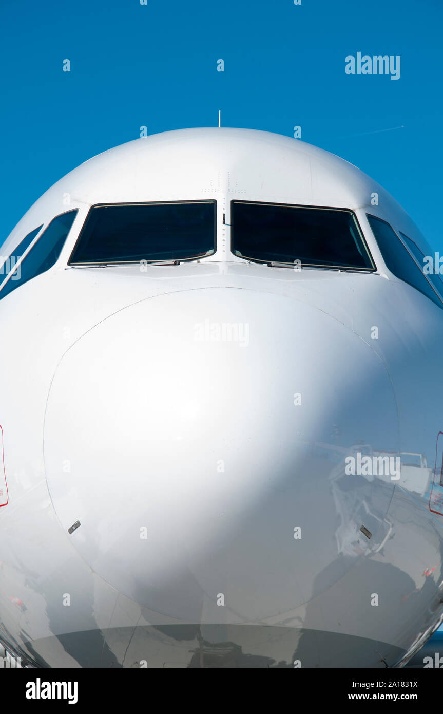 Airbus A321-231(WL) passenger plane vue en gros. photo prise à teknofest, Istanbul, Turquie Banque D'Images