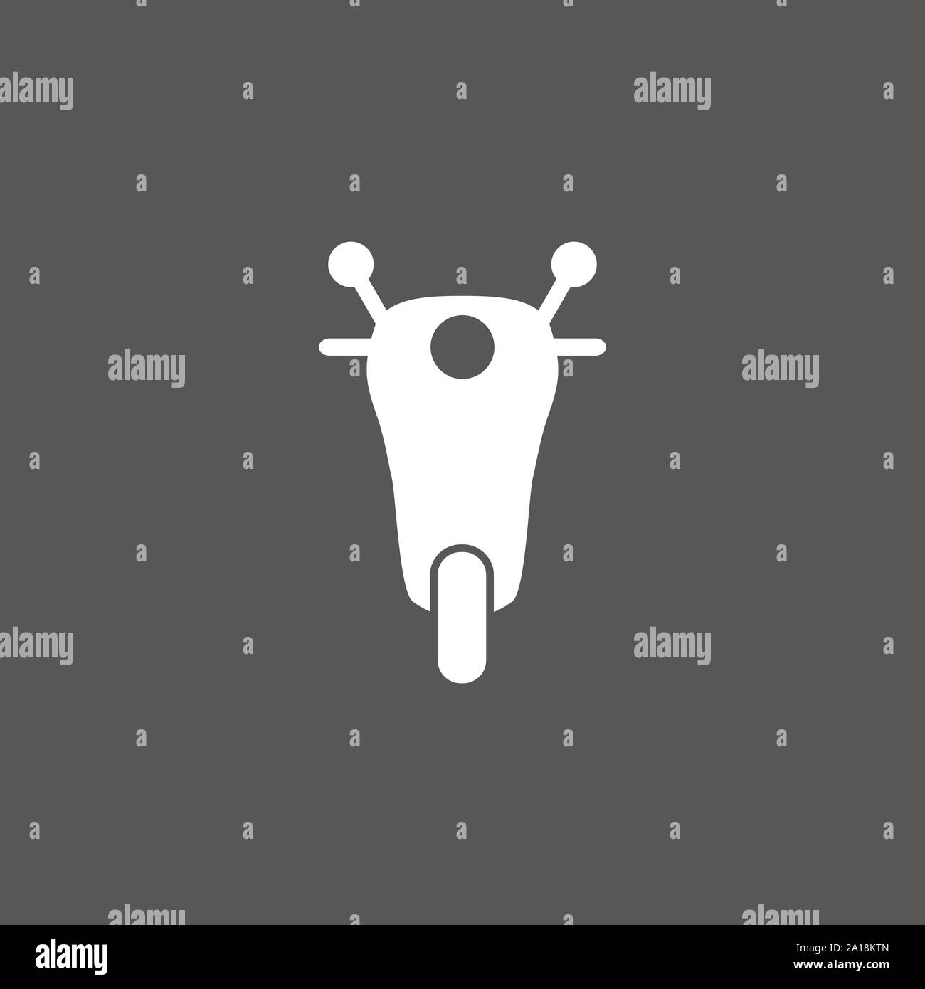 Moto Moto, icône. Illustration vectorielle, modèle plat. Illustration de Vecteur