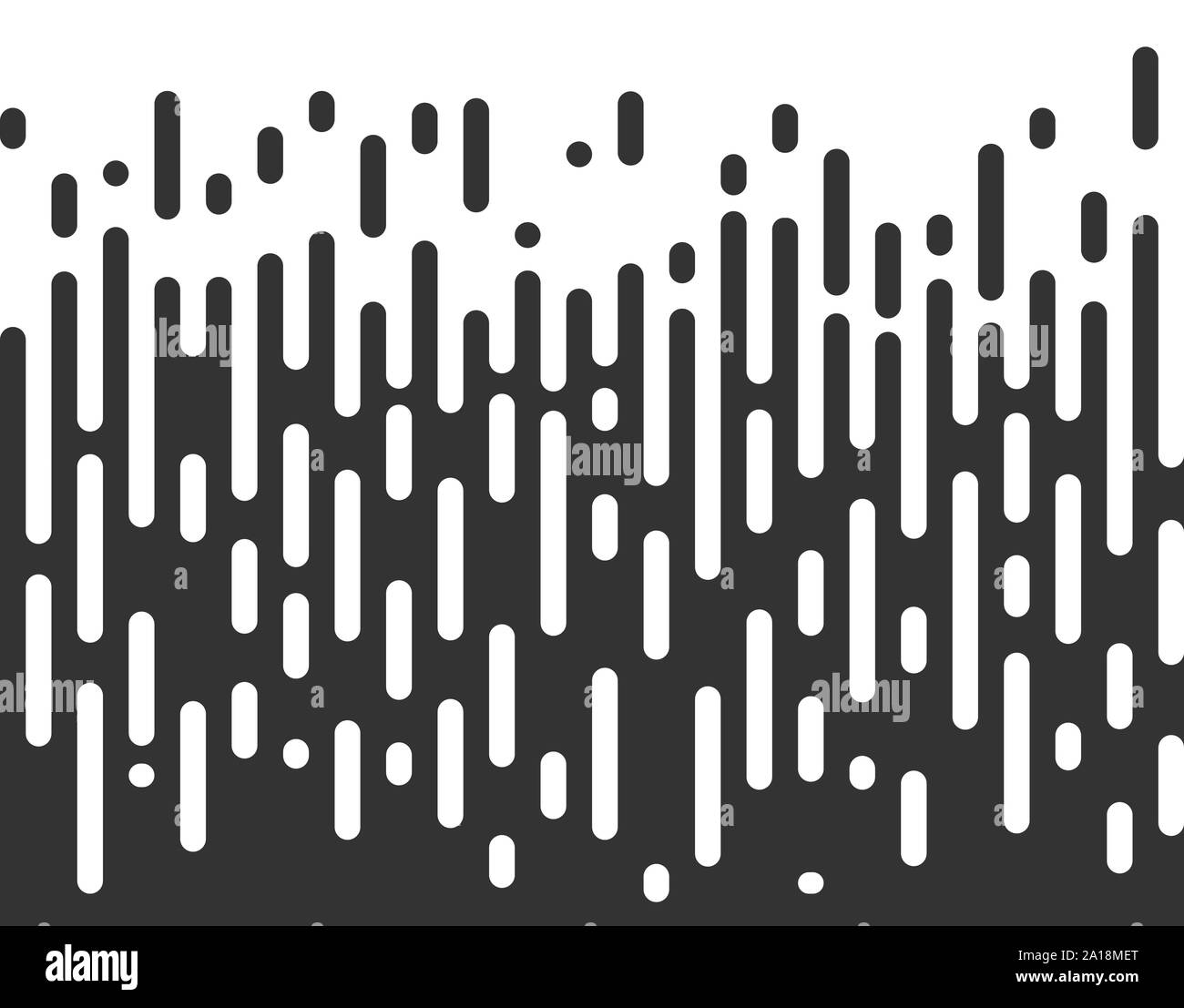 Transition de demi-teintes. Lignes arrondies irrégulières. Vector illustration. Illustration de Vecteur