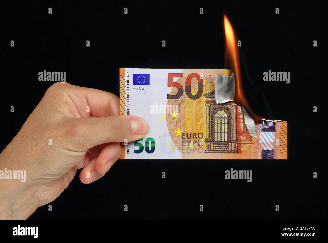 Billet De 50 Euros Banque D Image Et Photos Alamy