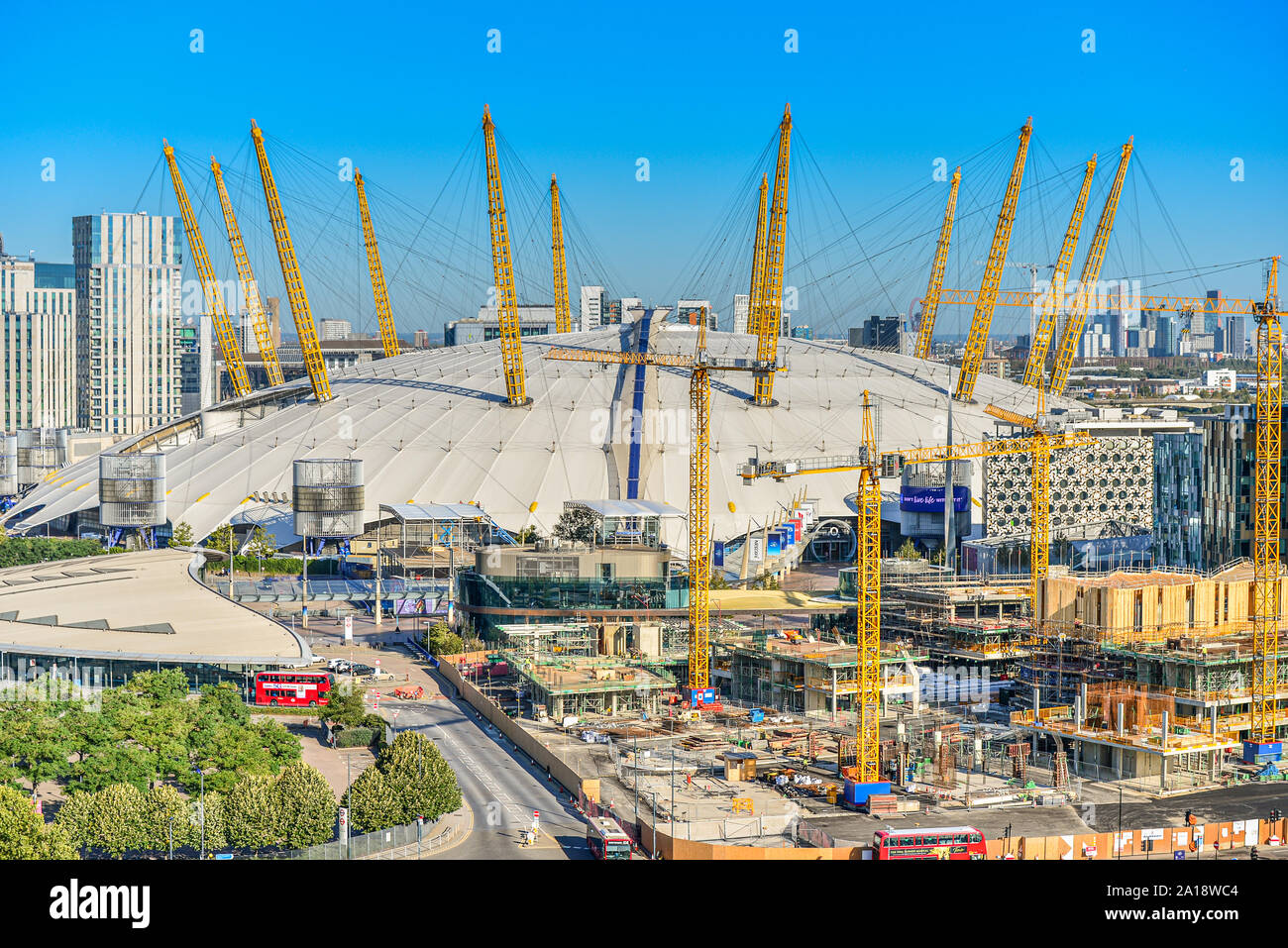 O2 Arena de Londres Banque D'Images